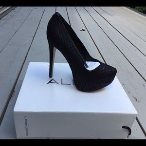 ALDO Shoes! Black high platform heels!